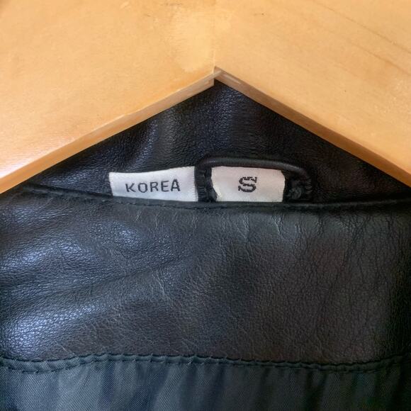 Wilsons Size S Women's Genuine Leather Batwing Sleeves Jacket Black One Button - Picture 12 of 14